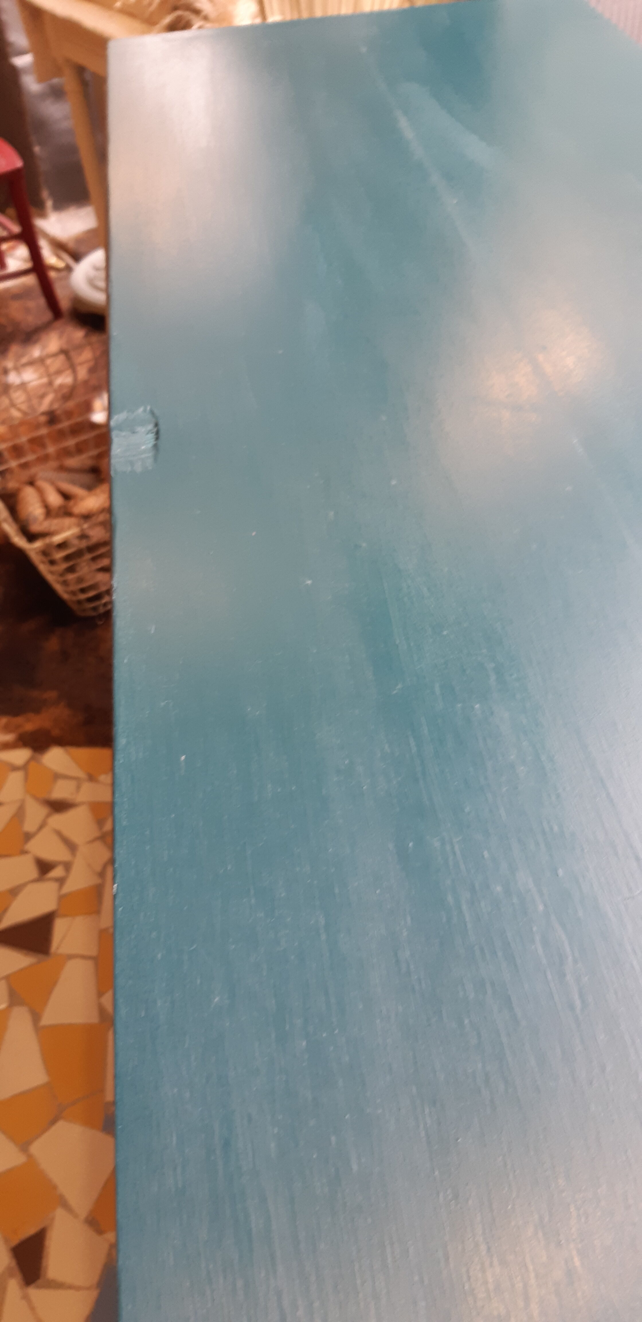 Blue cupboard
