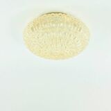 Large Amber Bubble Glass Ceiling Ceiling Light - H.Tynell, Limburg, 1960s