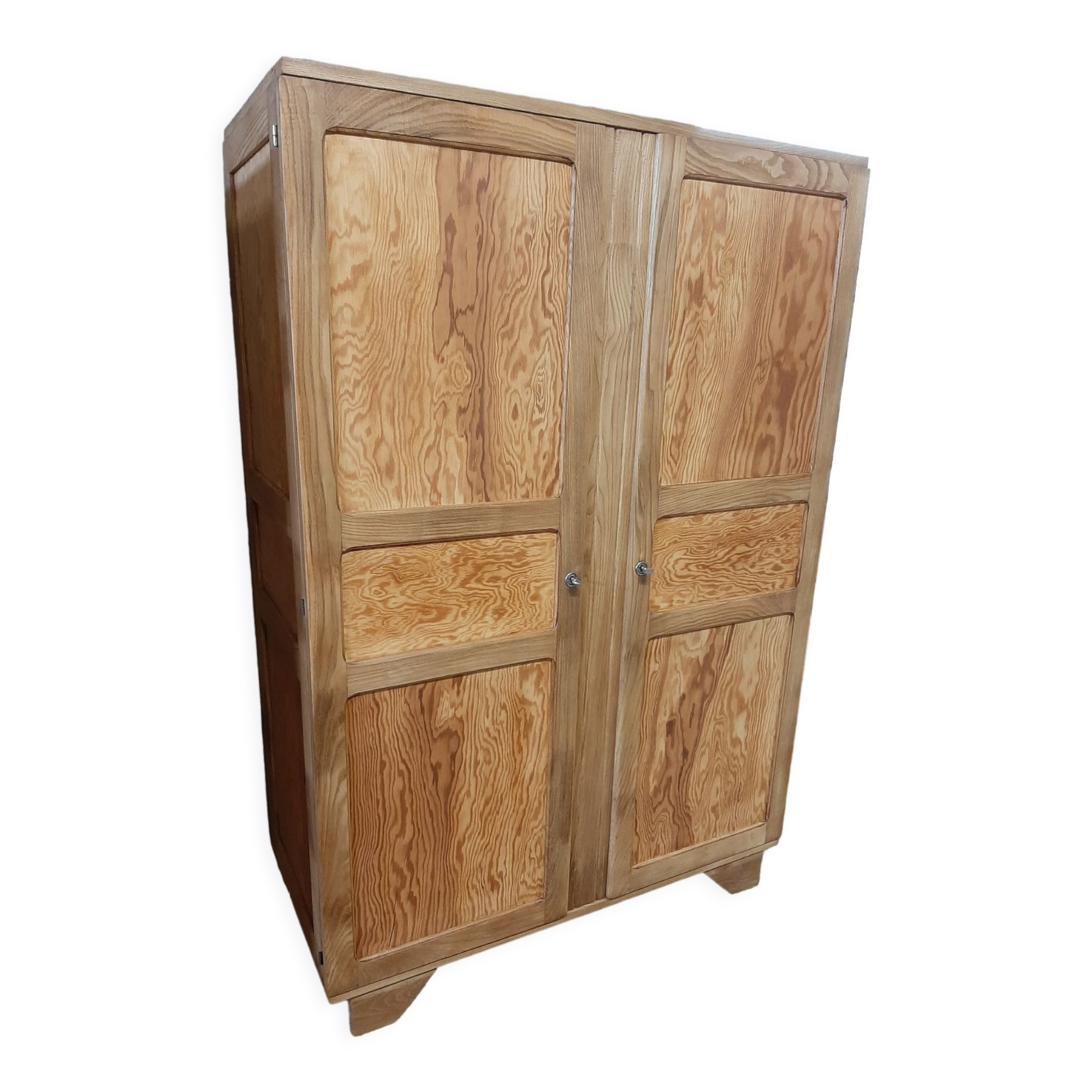 Parisian wardrobe solid oak