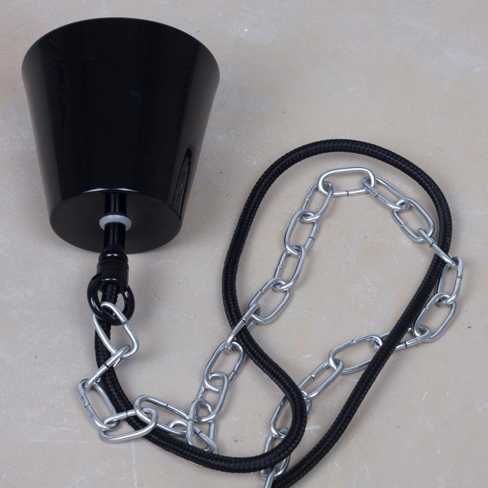 Grey industrial enamel lamp from Poland, 1960