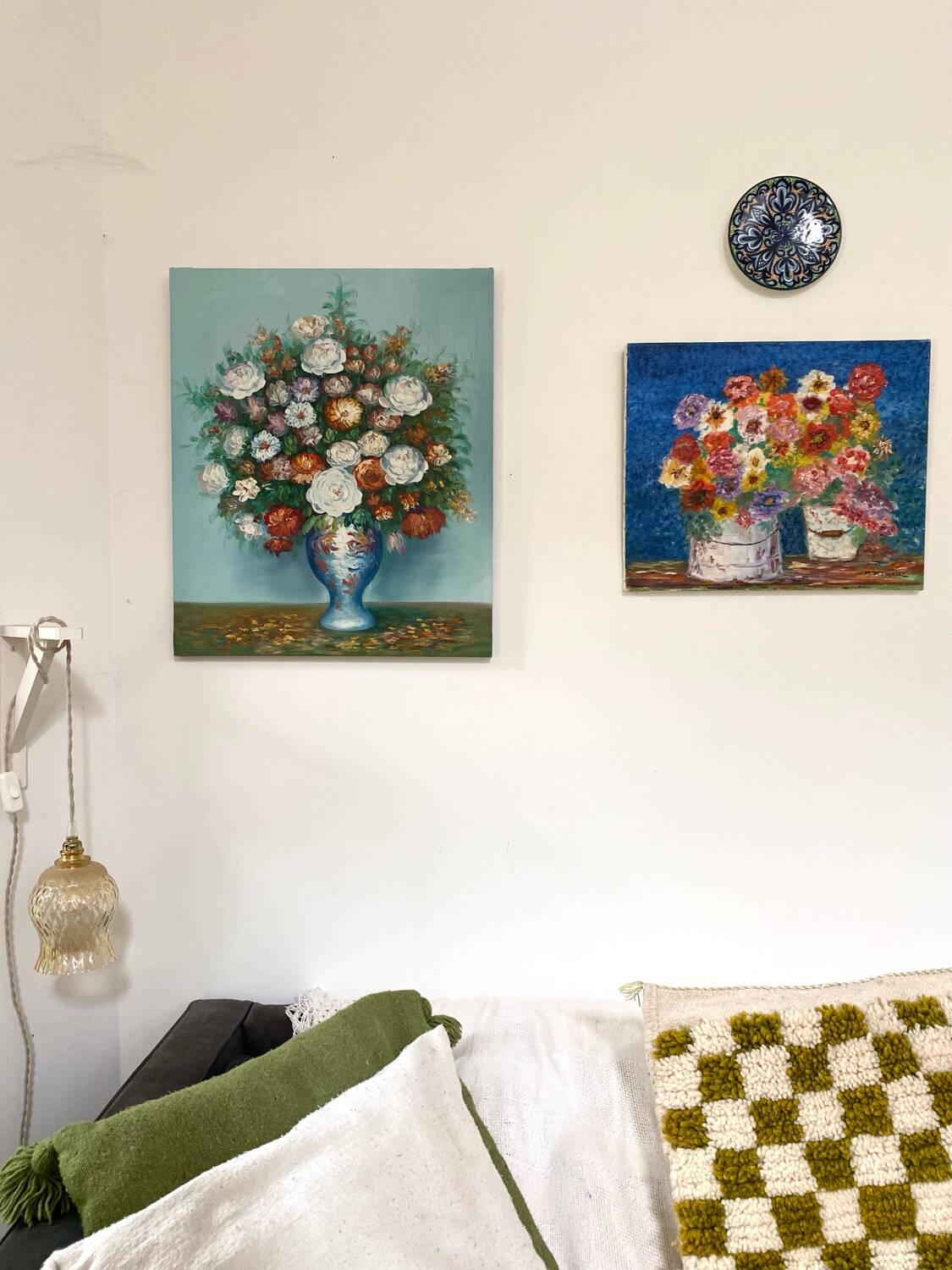 Vintage oil on canvas