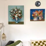 Vintage oil on canvas