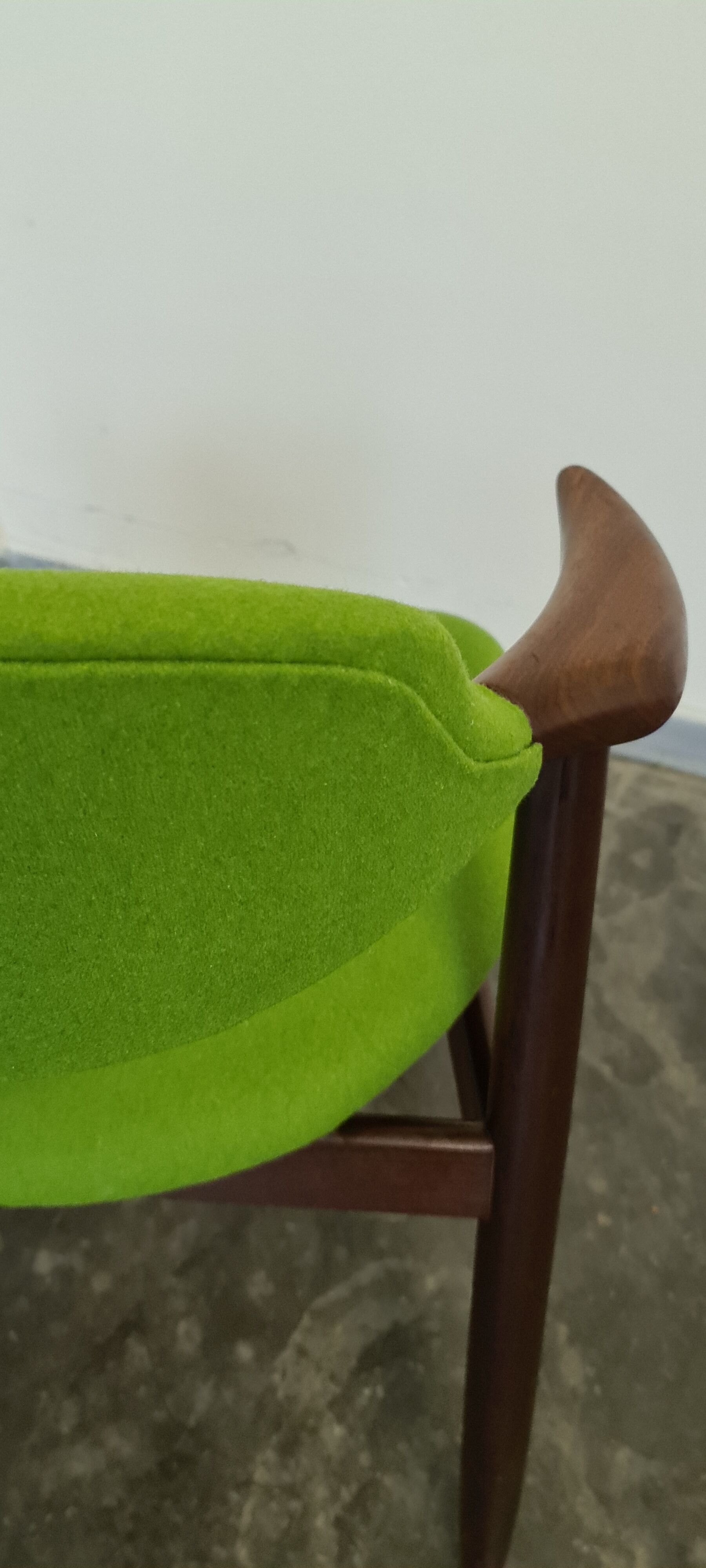 Vintage teak Dutch design dinning chair by Tijsseling for Hulmefa  Nieuwe Pekela