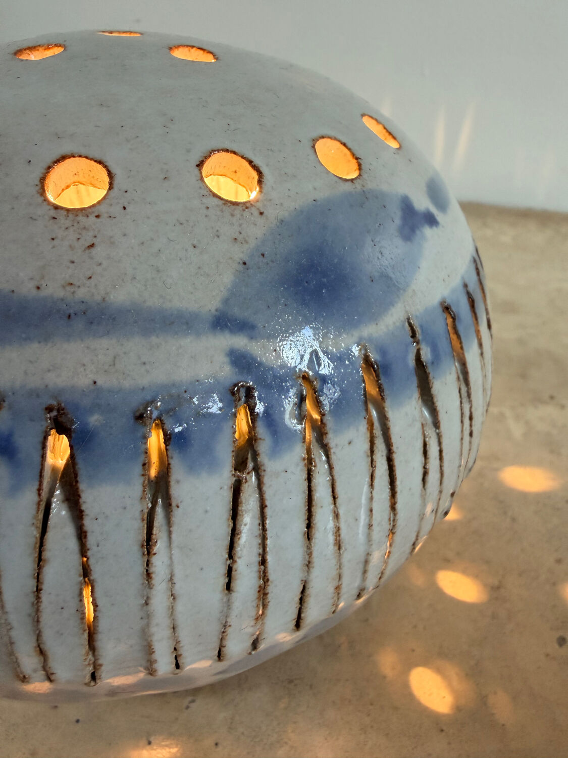 Lampe veilleuse céramique