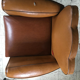 Fauteuil club moustache années 40