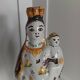 Virgin and Child in polychrome earthenware, 18th century, Nevers