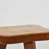 Rustic tripod vintage stool