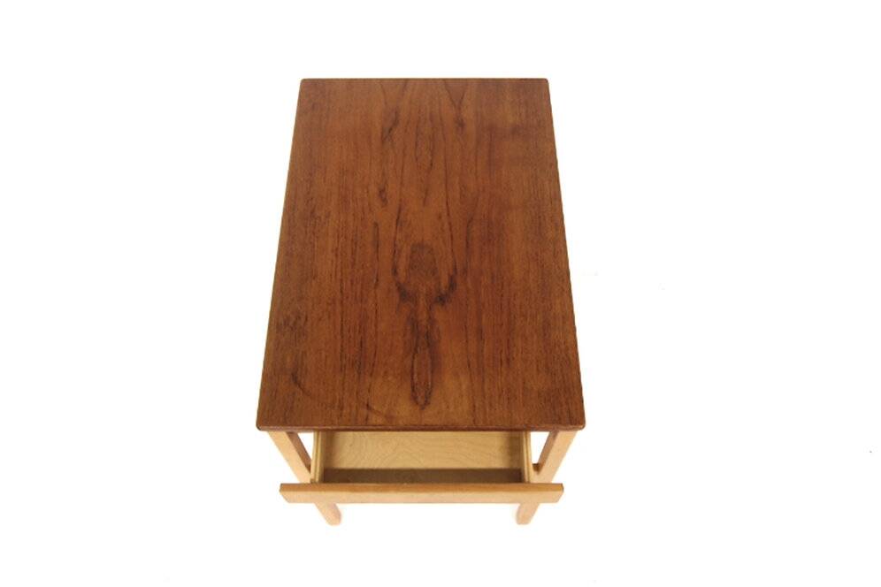 Scandinavian teak bedside table "Joker", Tingströms, Sweden, 1960