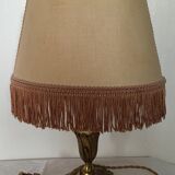 Bedside lamp in gilded bronze