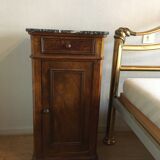 Night table on marble