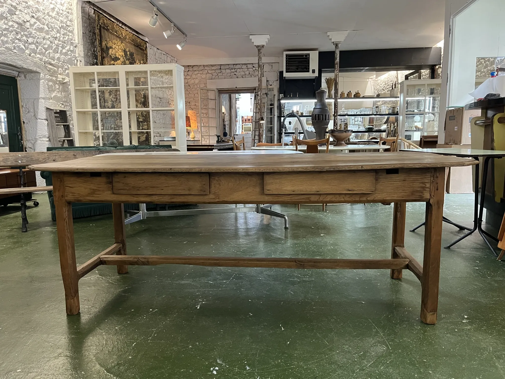 Rustic oak table