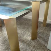 Duo de tables gigognes des années 70