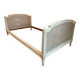 Louis XVI cane and wood bed