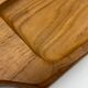 Solid wood aperitif dish