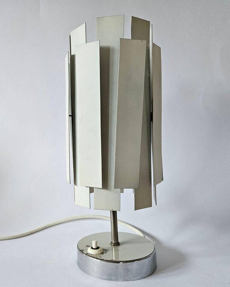 Very rare mid-century table lamp in the style of Max Sauze, France, 1970s
