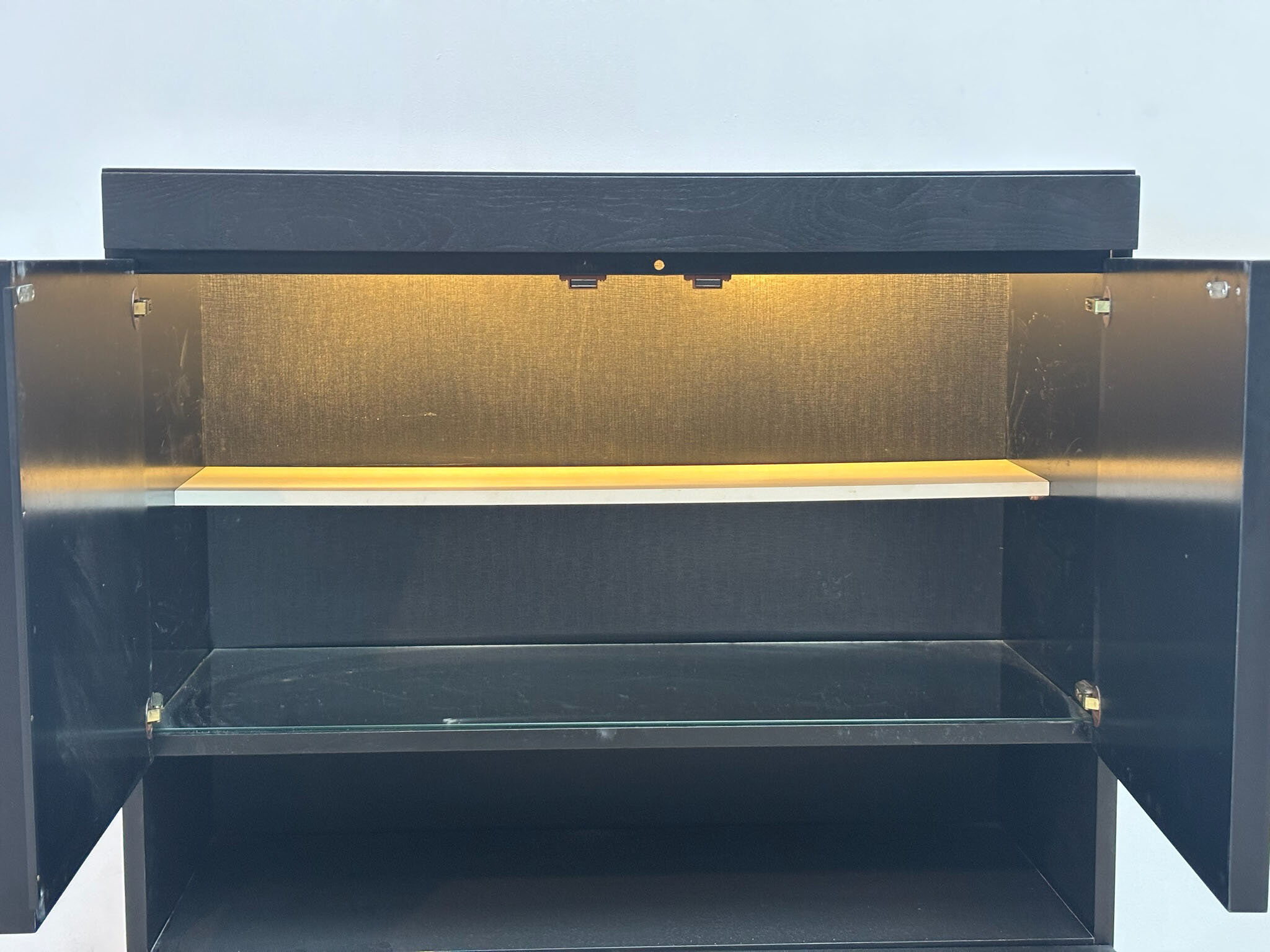 Brutalist 1970's Belgian bar cabinet