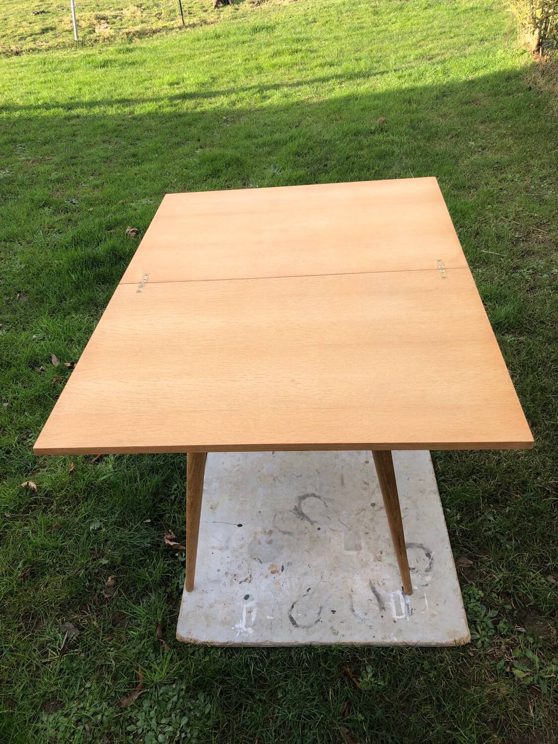 Vintage extendable table.