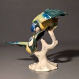 Porcelain figurine of tits by Gerhard Bochmann for AK Kaiser