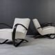 Set of two Art Deco Armchairs by J. Halabala, Model H269, 1930s