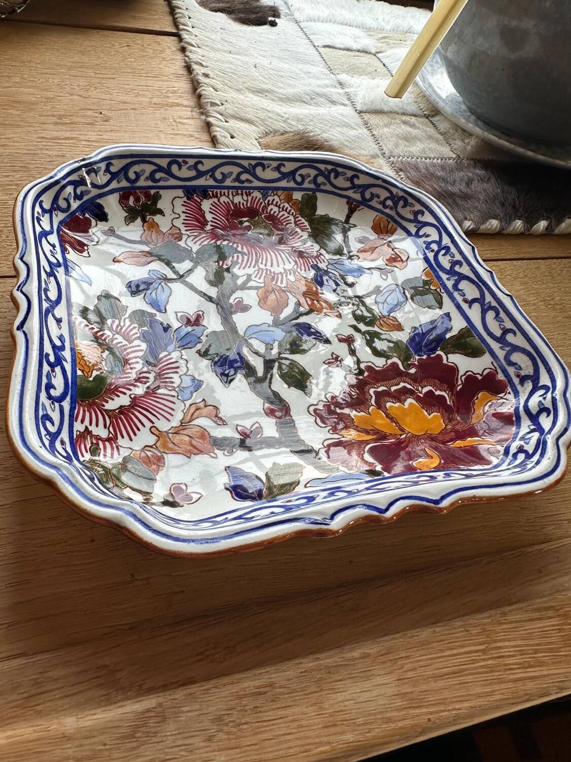 Gien earthenware bowl