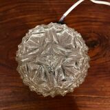 Chiseled glass pendant ceiling light