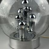 60s 70s table lamp ball lamp Doria "Big Ball" glass space age design
