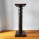Brutalist column – old Burgundy press screw