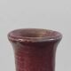 Vintage glazed stoneware bottle soliflore vase