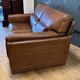 Beautiful buffalo leather 2-seater sofa
