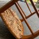 6 Louis Philippe straw chairs