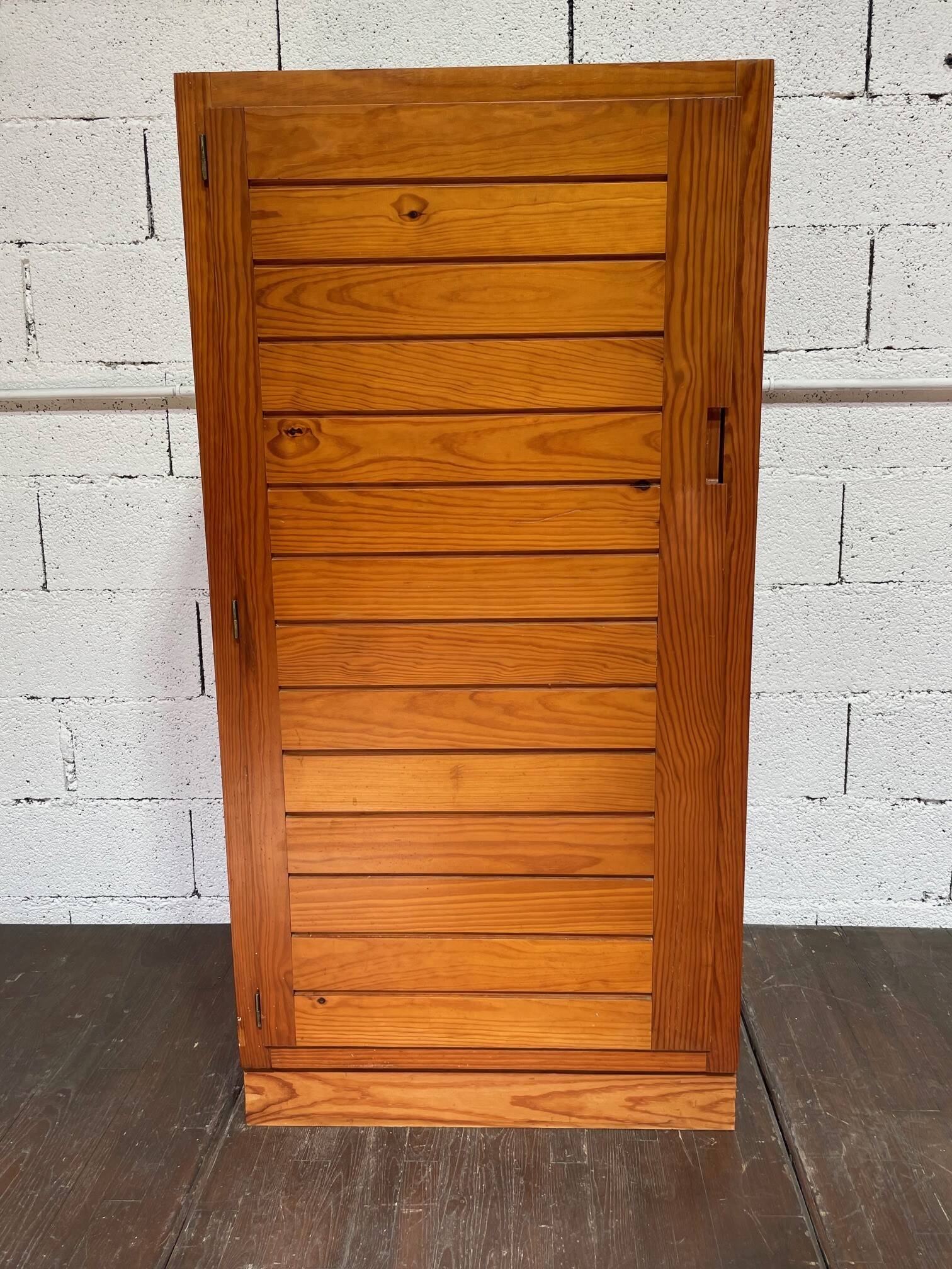 Vintage wardrobes by Pierre Gautier Delaye from the 1950s.