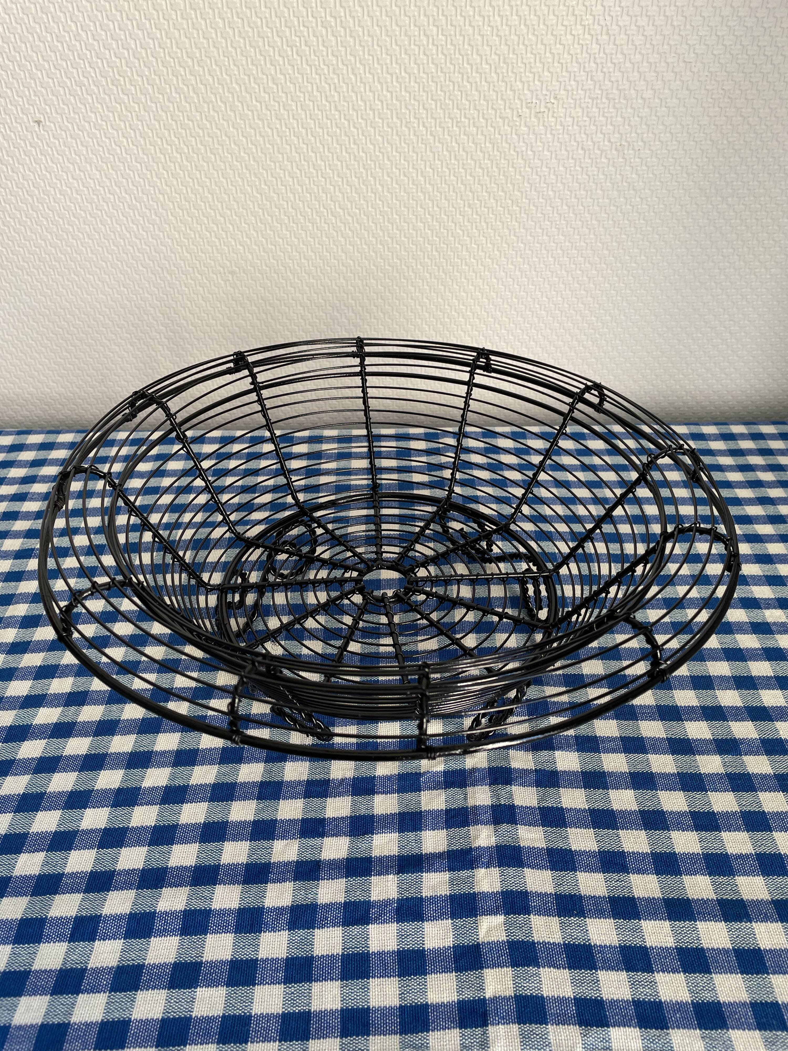 Wired metal basket