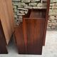Pair of teak bedside tables