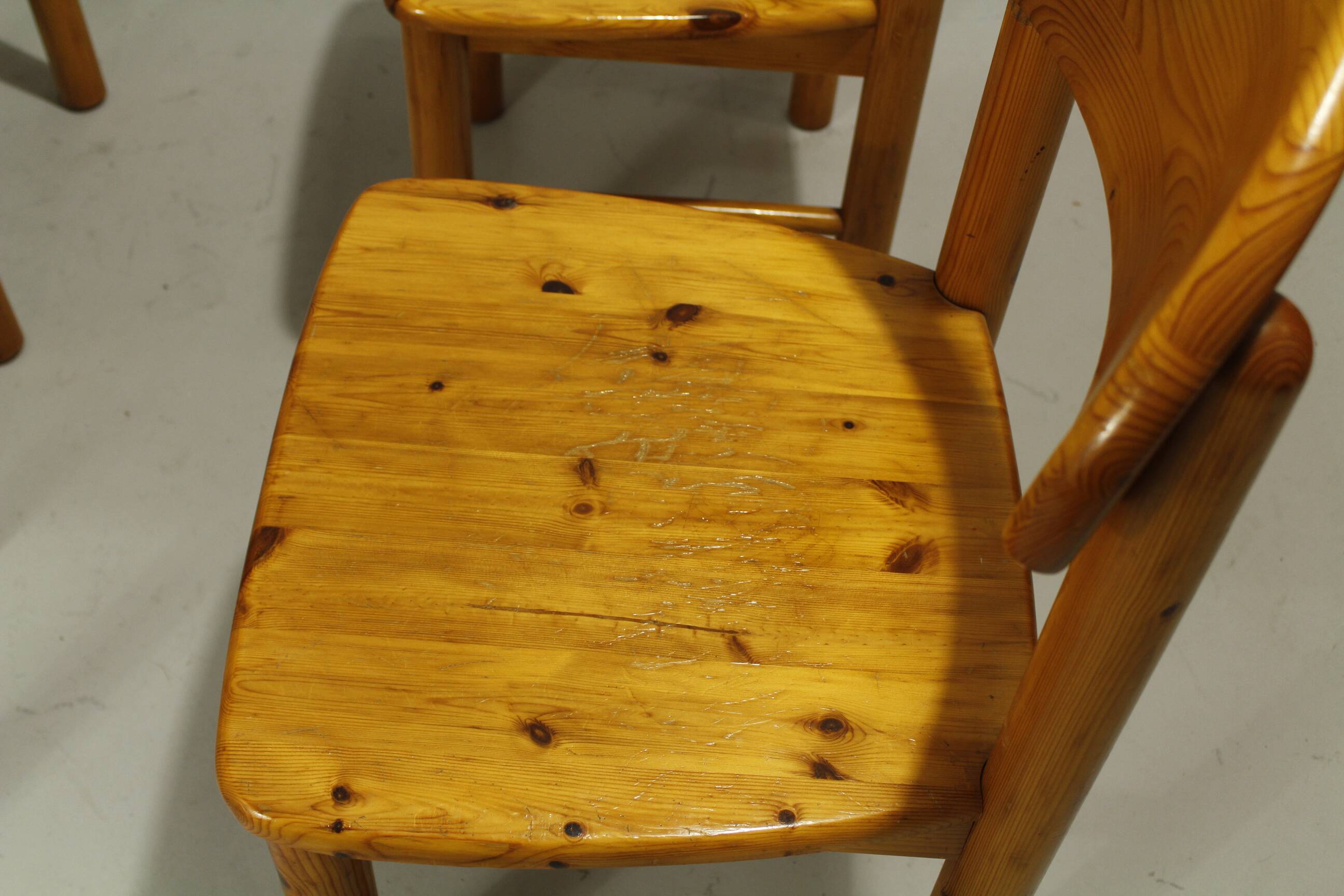 Chairs attributed to Rainer Daumiller, 1970s, Set of 6