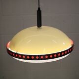 Space age plastic UFO ceiling lamp *** Massive *** Belgian design