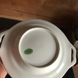 Butter maker in Porcelain of Limoge