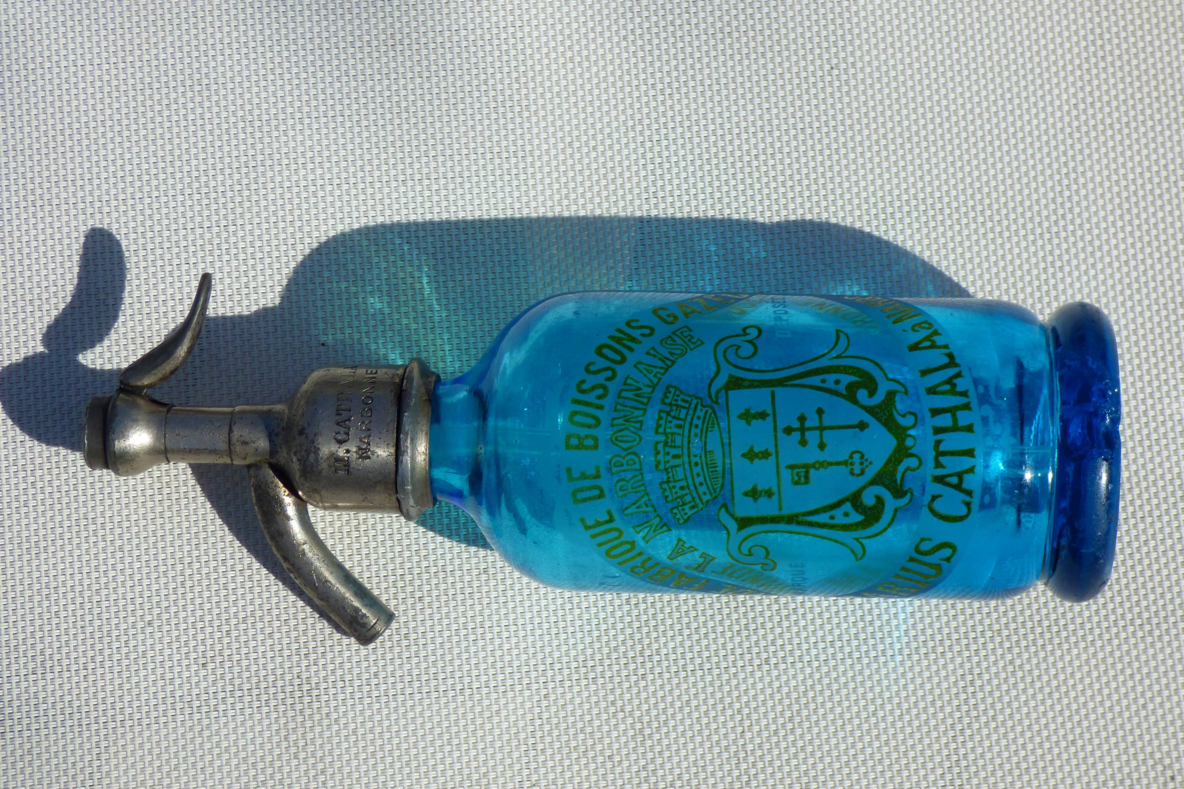 Siphon bottle of seltz water