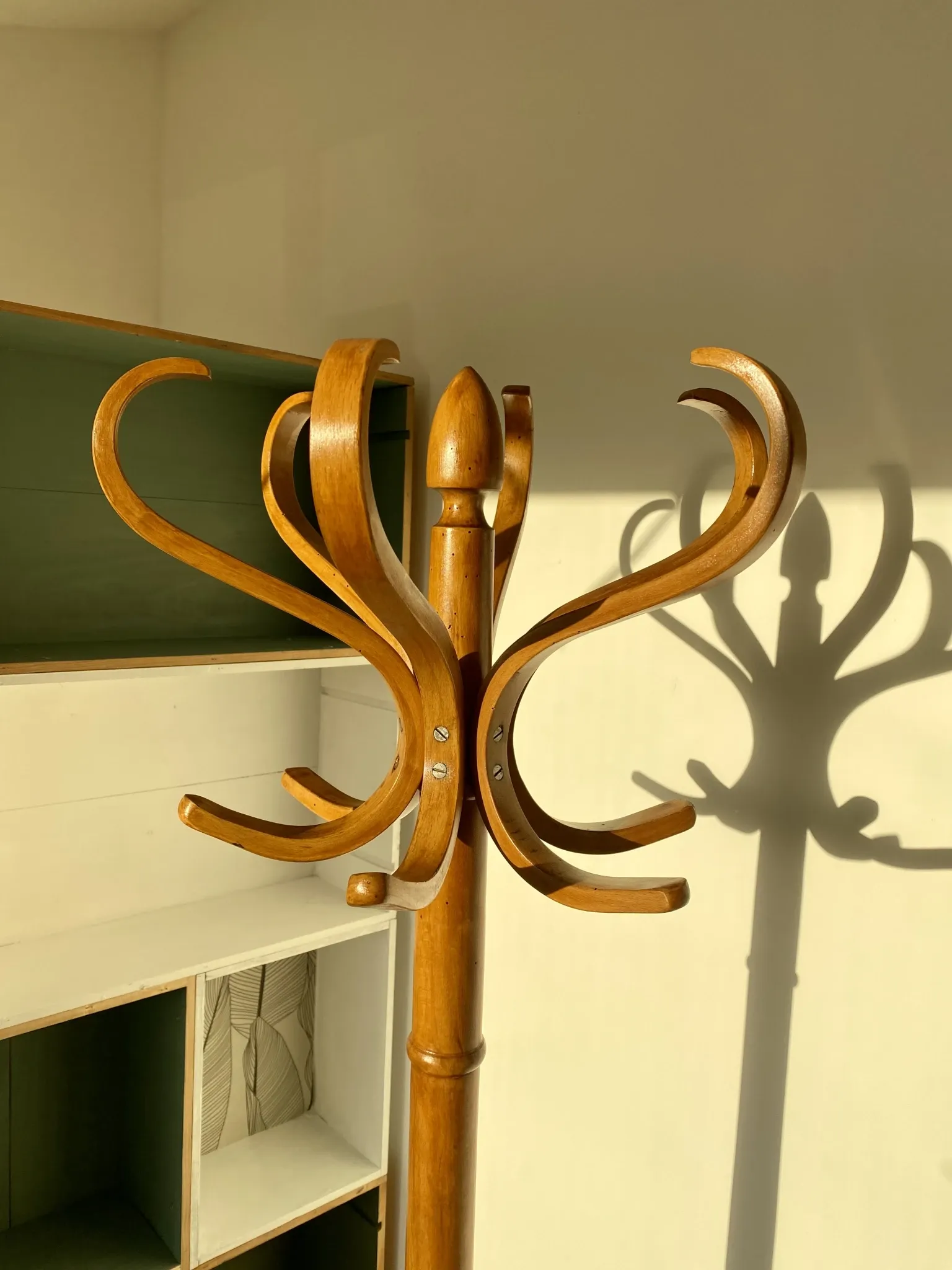 Parrot coat rack signed Baumann
