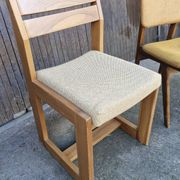 Maison regain set of 3 pieces in solid elm from the 70s and 80s.