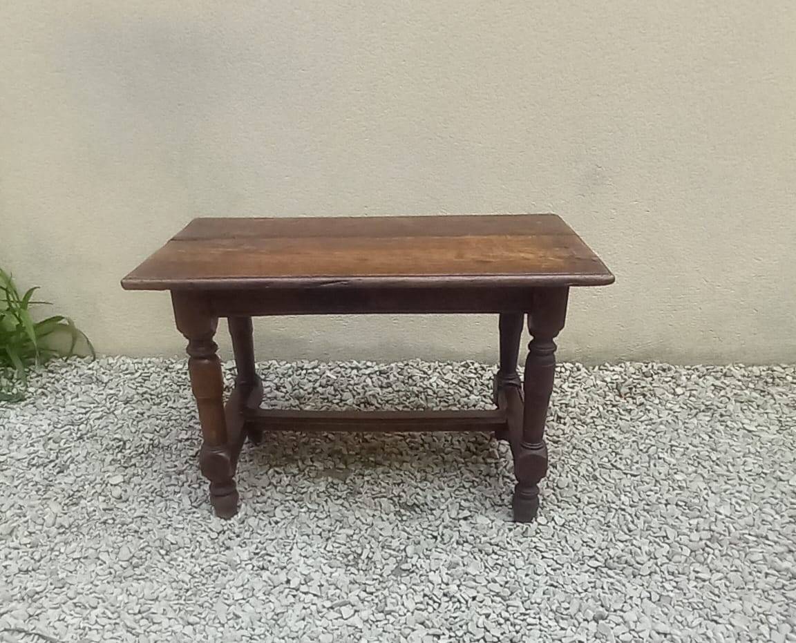 19th century oak coffee table