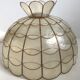 Vintage mother-of-pearl hanging lamp