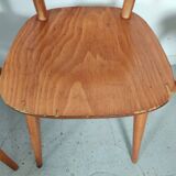8 vintage bistro chairs 60s