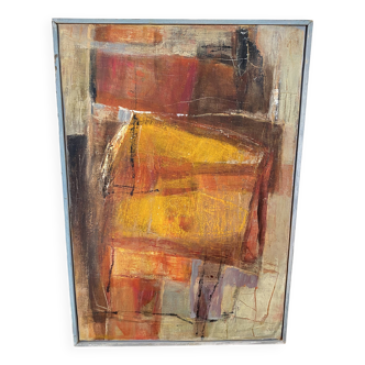 Contemporary art painting signed Boulay-Balda Maïté