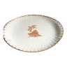 Plat ovale porcelaine de Limoges