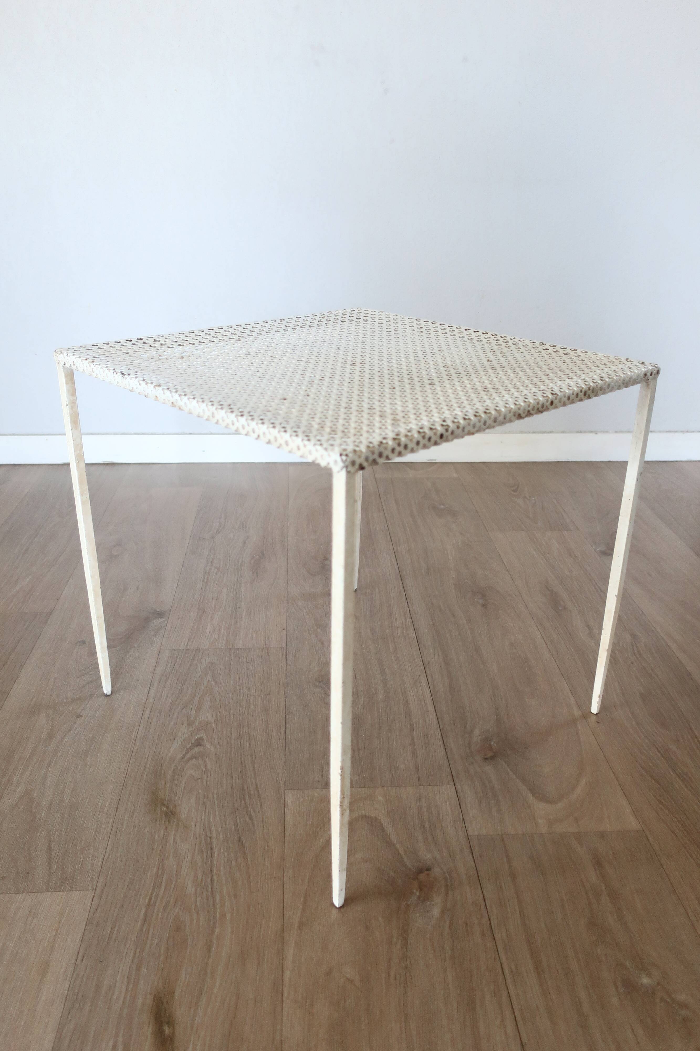 Small Mathieu Matégot Table circa 1950