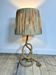 Audoux Minet lamp in rope and raffia 1950s