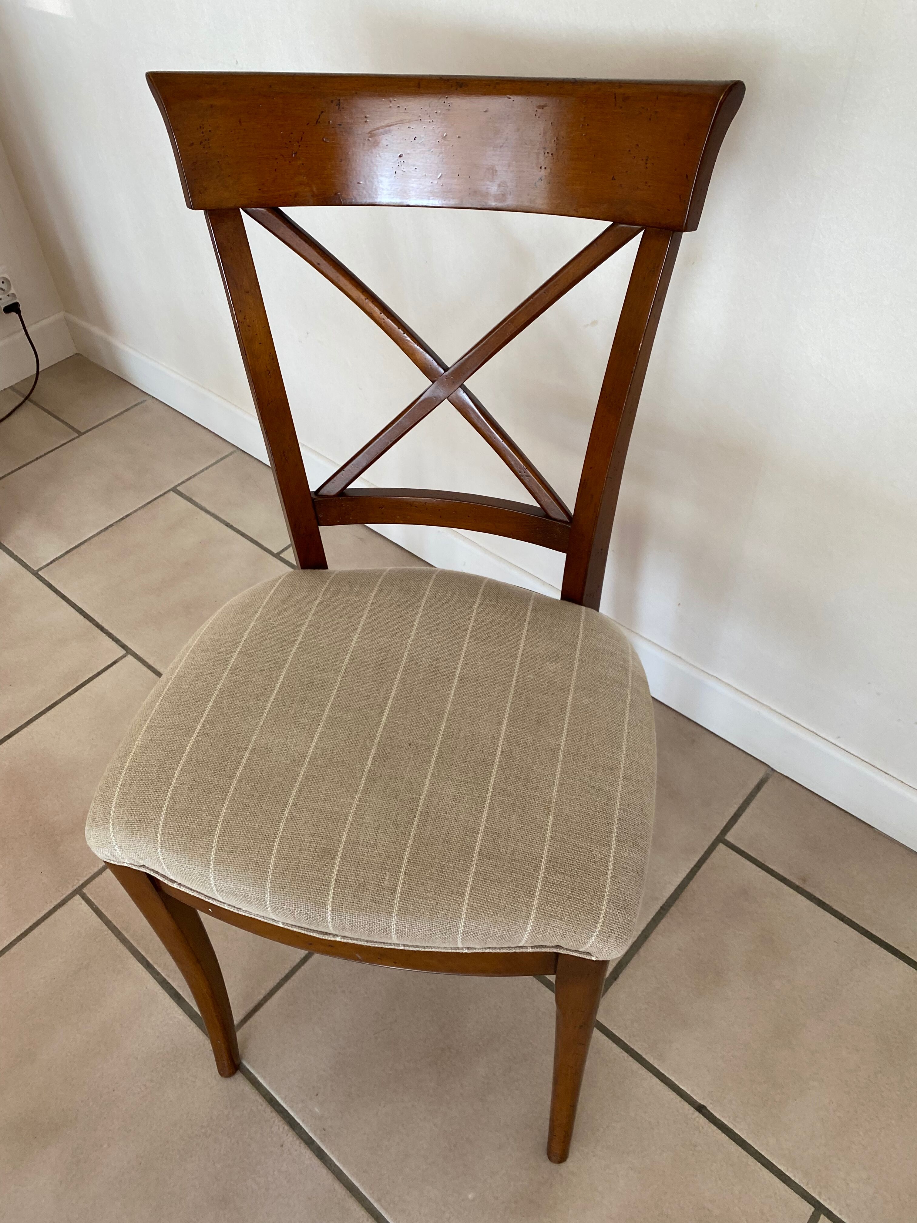 4 chaises Hauteville Roche Bobois