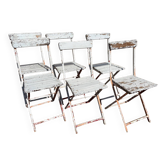 Set de 6 chaises pliantes jardin