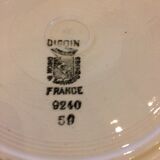 Digoin Sarreguemines flat plates