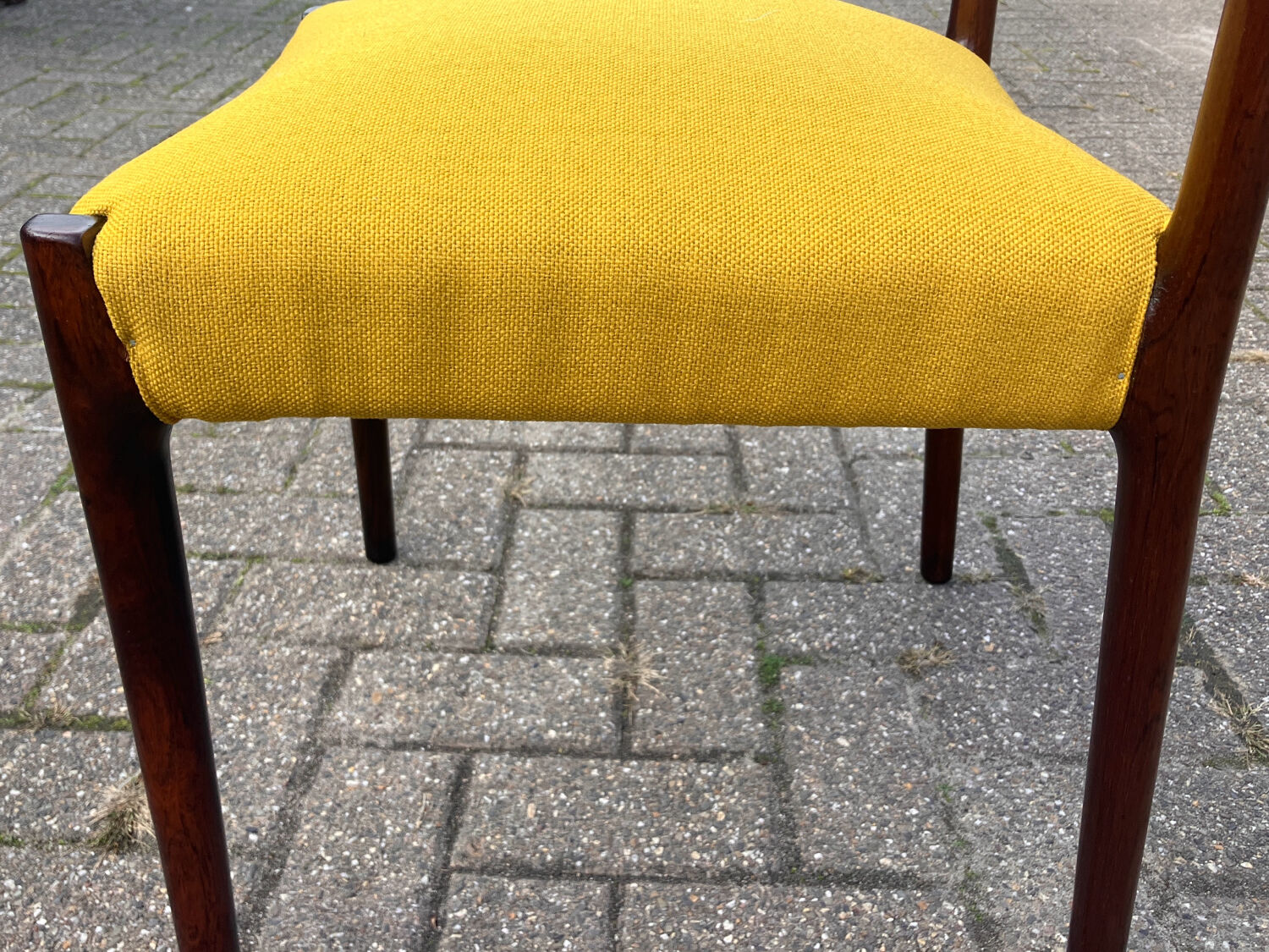 Rosewood chairs newly upholstered Mid Century Vintage